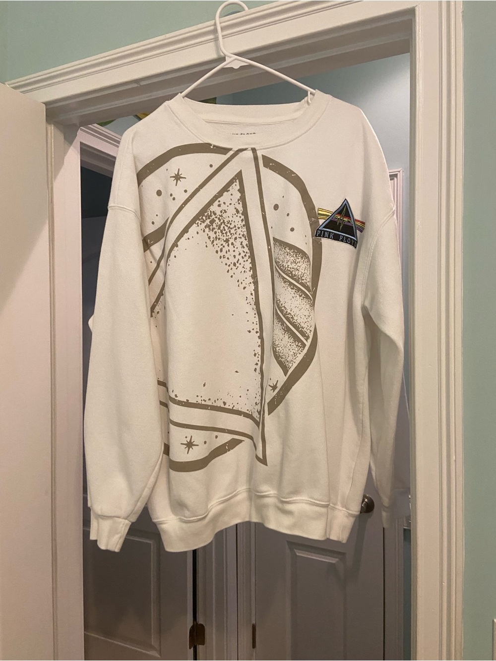 Pink Floyd Graphic Embroidered Sweatshirt